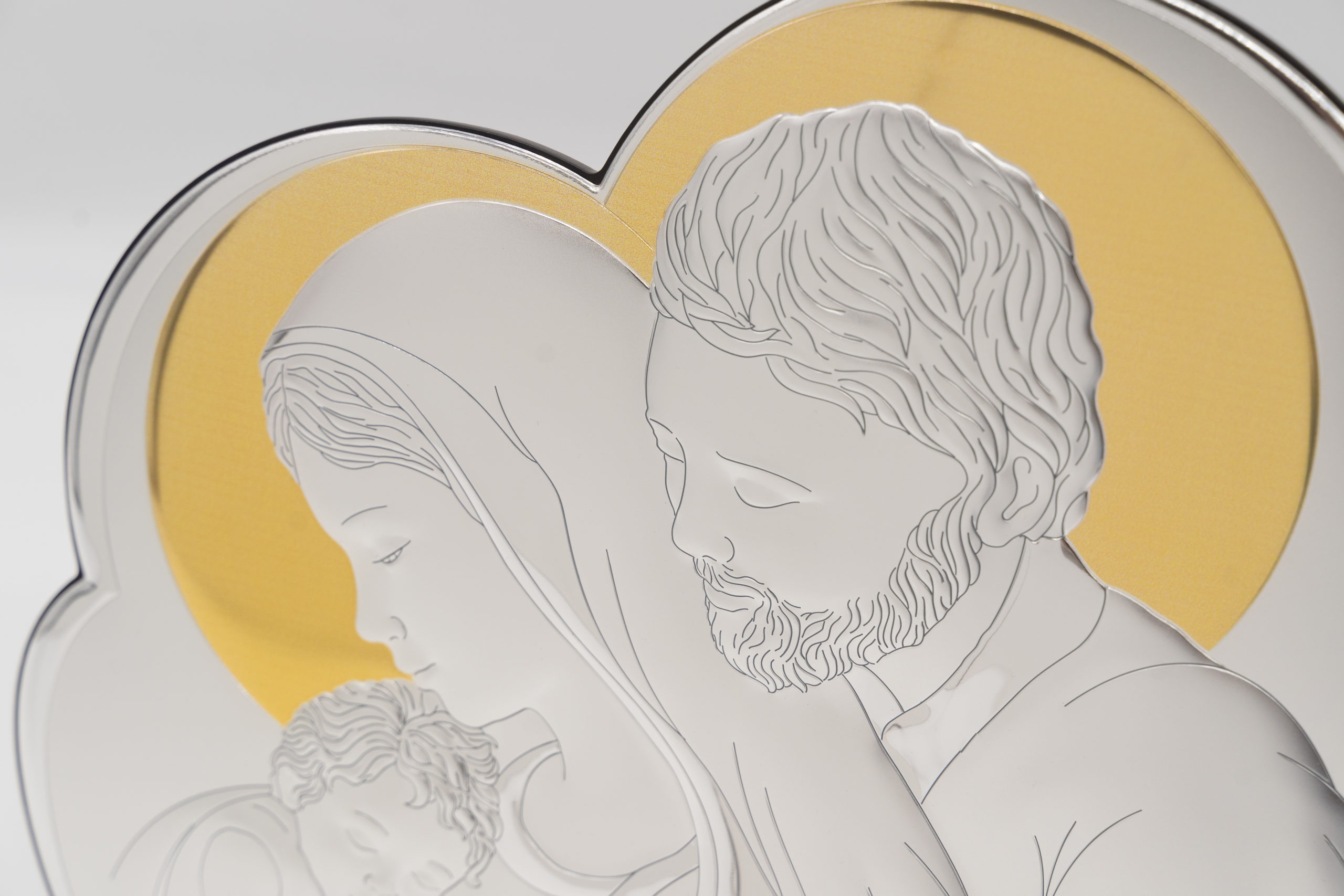 Capezzale Madonna con Bambino in Argento Valenti - Omnia Sacra